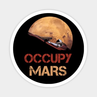 Occupy Mars Magnet